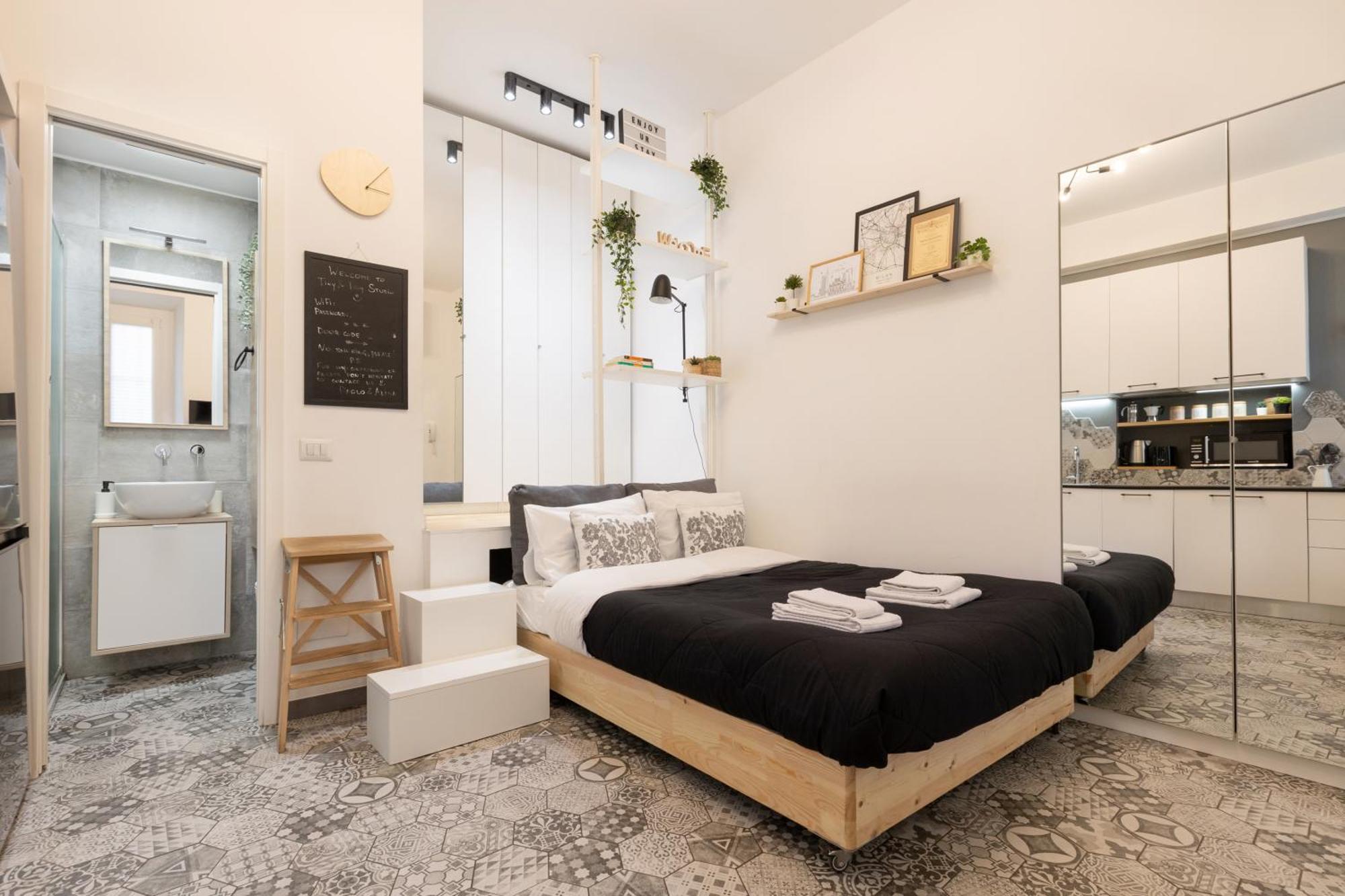 Tiny & Tidy Studio In The Key Area Of ミラノ エクステリア 写真
